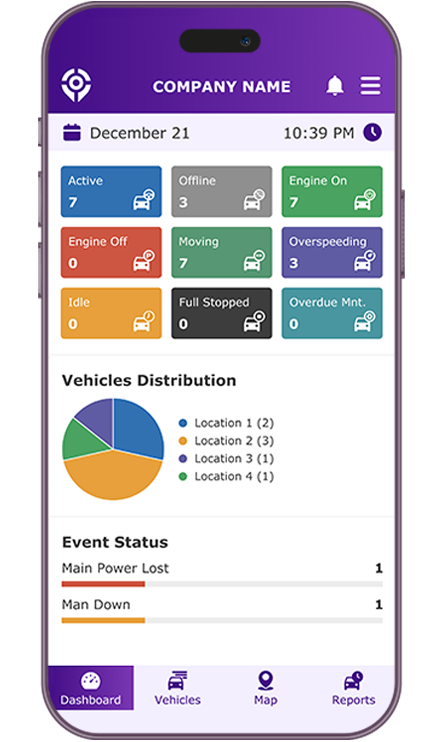 GPS Tracking Mobile App
